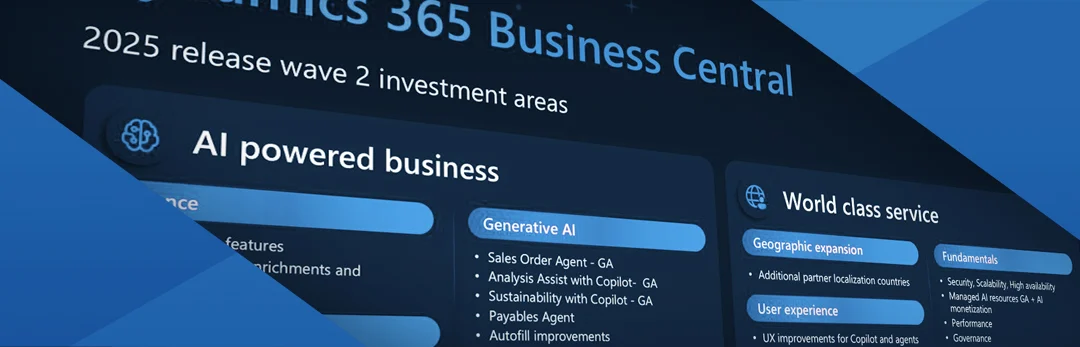 Nuevas capacidades de análisis en Business Central