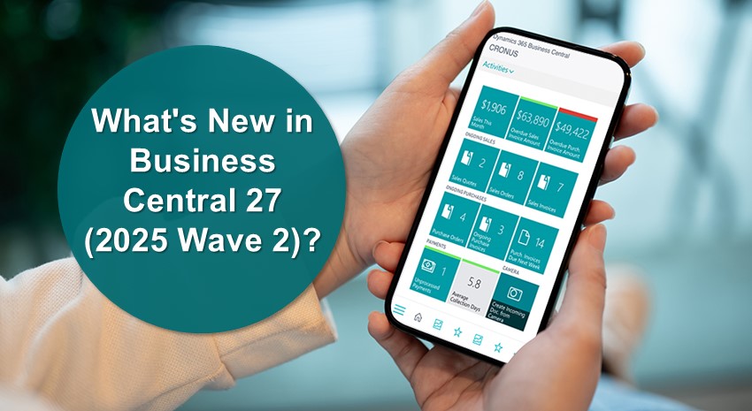 Novedades de Business Central v27