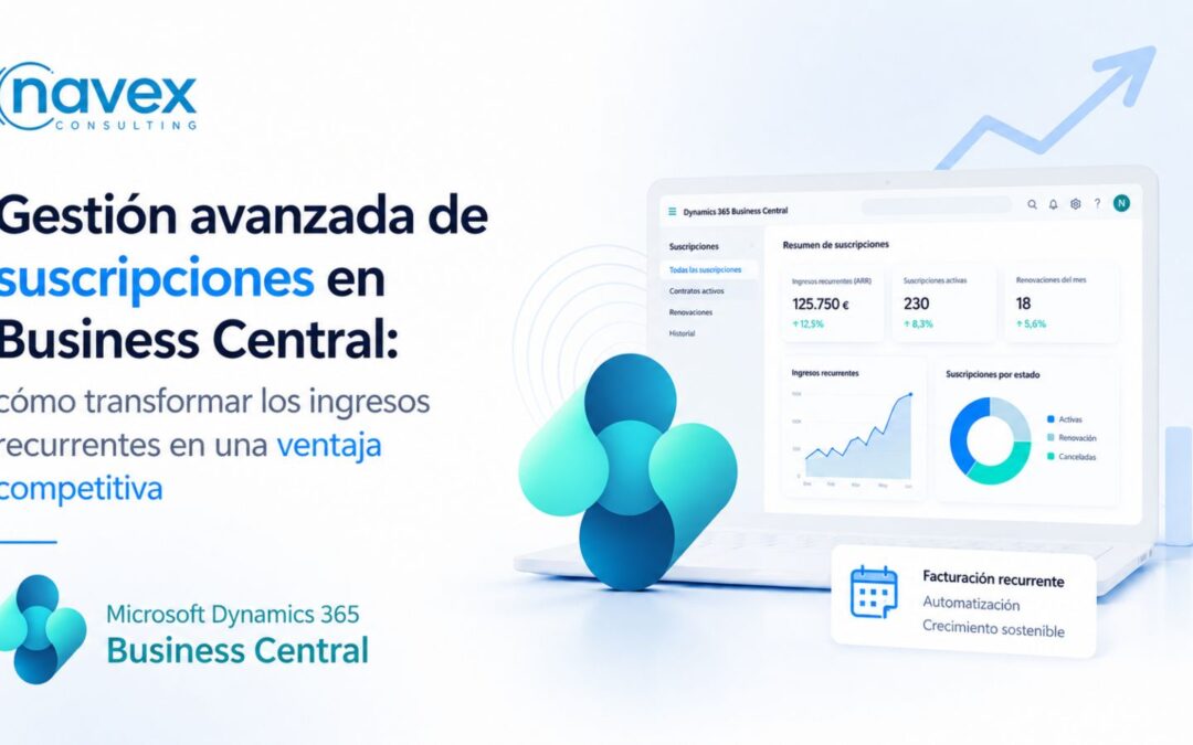 Gestión Avanzada de Suscripciones en Business Central: cómo transformar los ingresos recurrentes en una ventaja competitiva